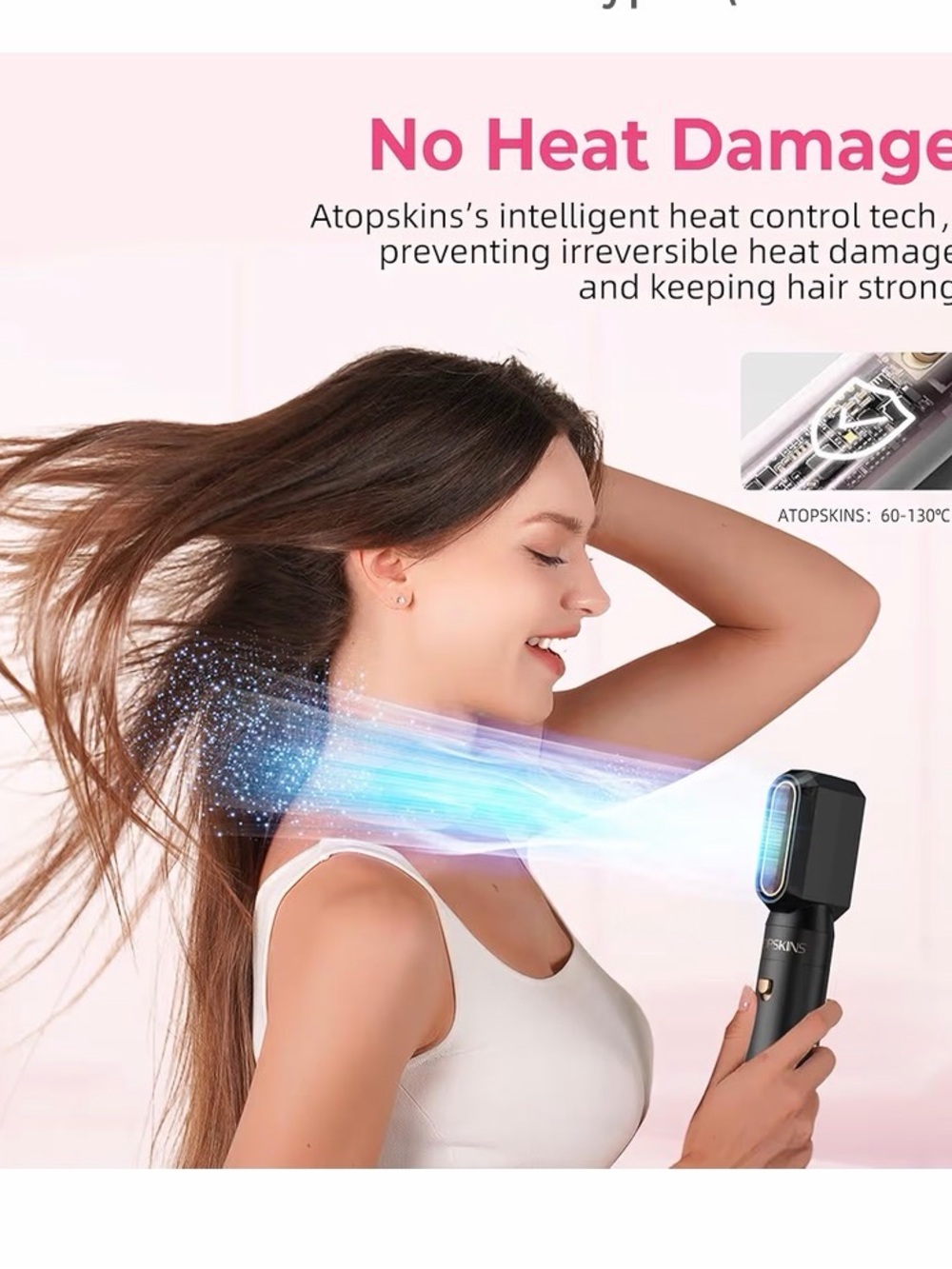 6-in-1 Hair Styler in Black & Rose Gold - Picture 7 of 13